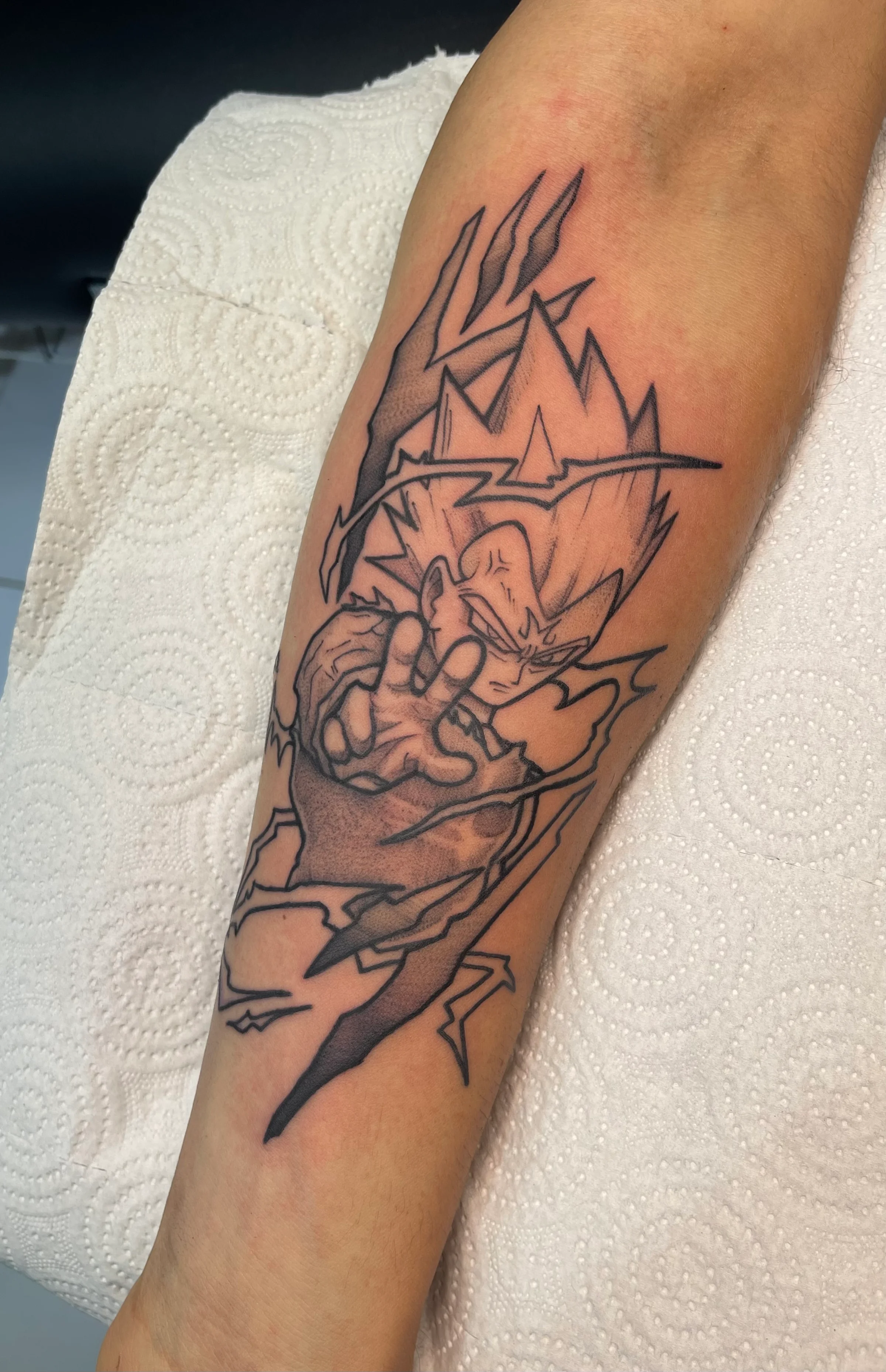 Tatuaje Vegeta